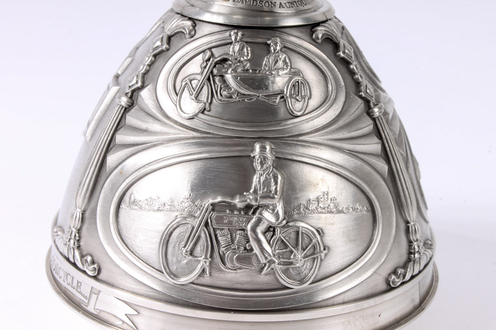 Limited Edition GERZ Harley-Davidson Pewter Decanter