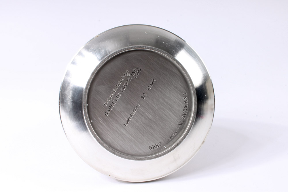 Limited Edition GERZ Harley-Davidson Pewter Decanter
