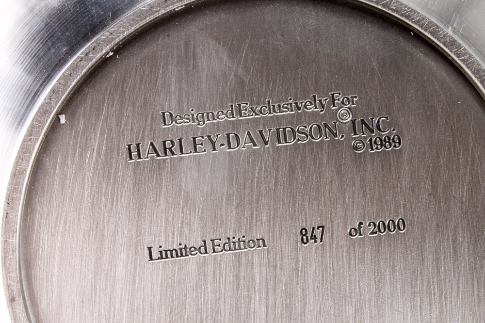 Limited Edition GERZ Harley-Davidson Pewter Decanter