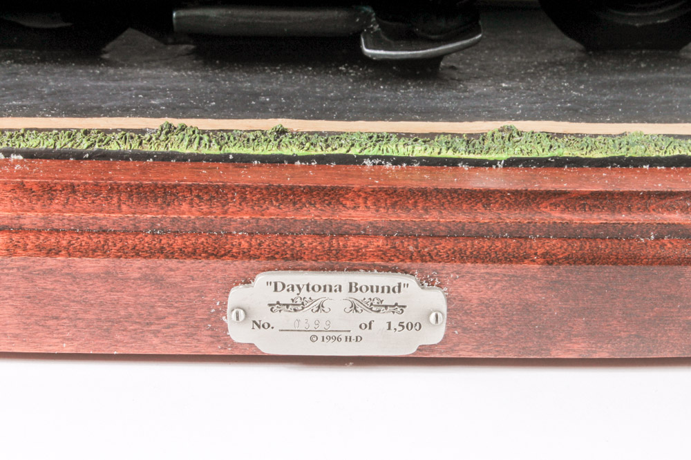 "Daytona Bound" Limited Edition Hand-Painted Figurine by Harley-Davidson