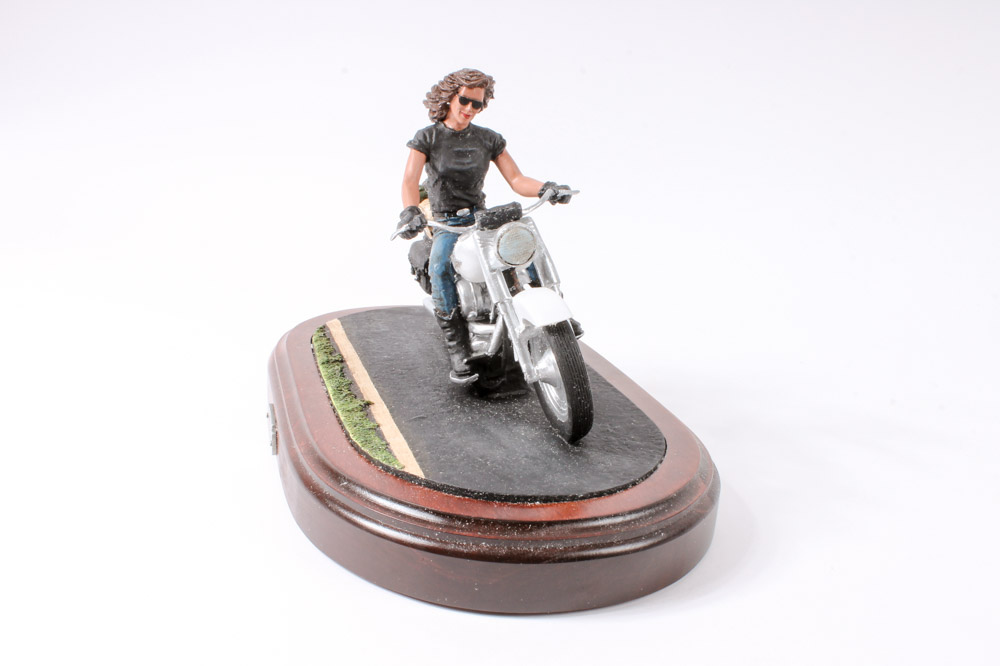 "Daytona Bound" Limited Edition Hand-Painted Figurine by Harley-Davidson