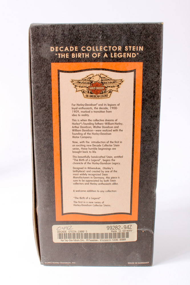 Harley-Davidson Decade Steins