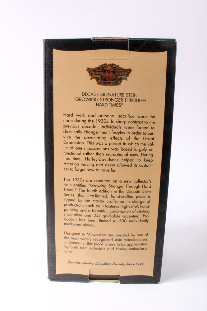Harley-Davidson Decade Steins