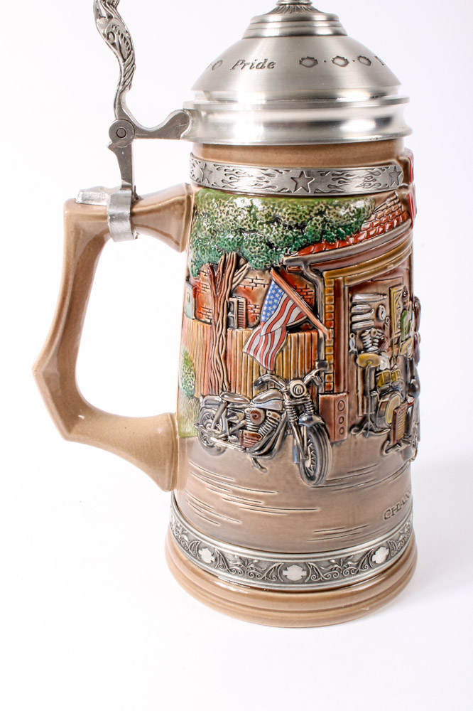 Harley-Davidson Decade Steins