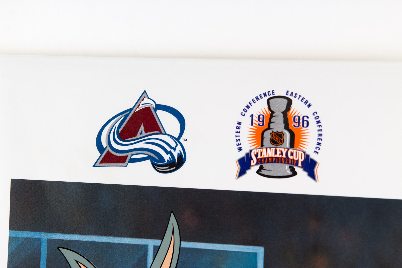 Colorado Avalanche Hockey Themed Looney Tunes "He Shoots, He Scores" Lithoserigraph, Signed by Animators Tom and Charles McKimson