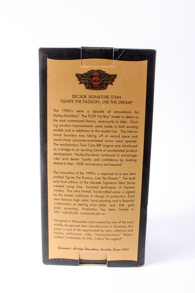 Harley-Davidson Decade Steins