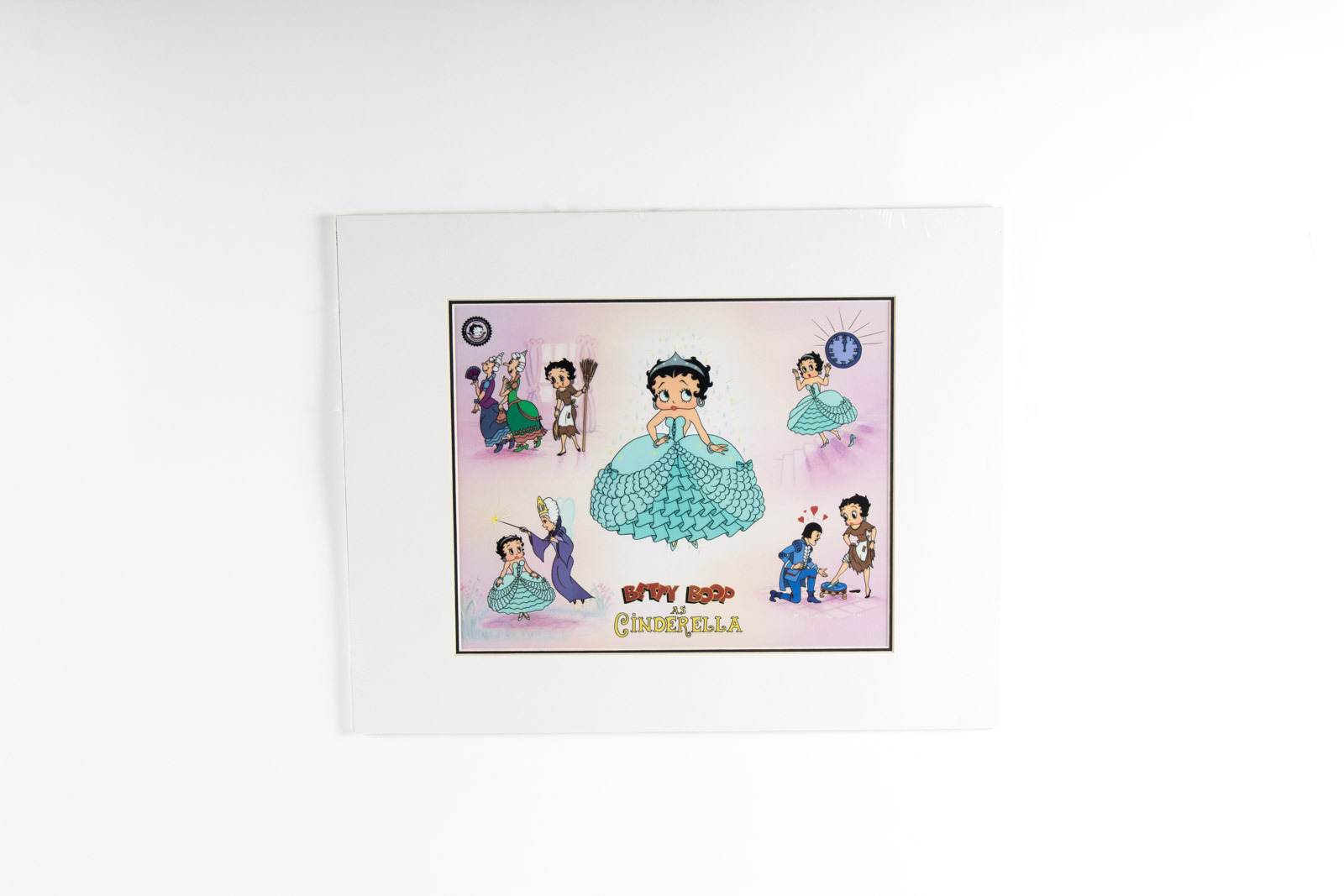 Hand-Painted "Cinderella" Betty Boop Lithocel