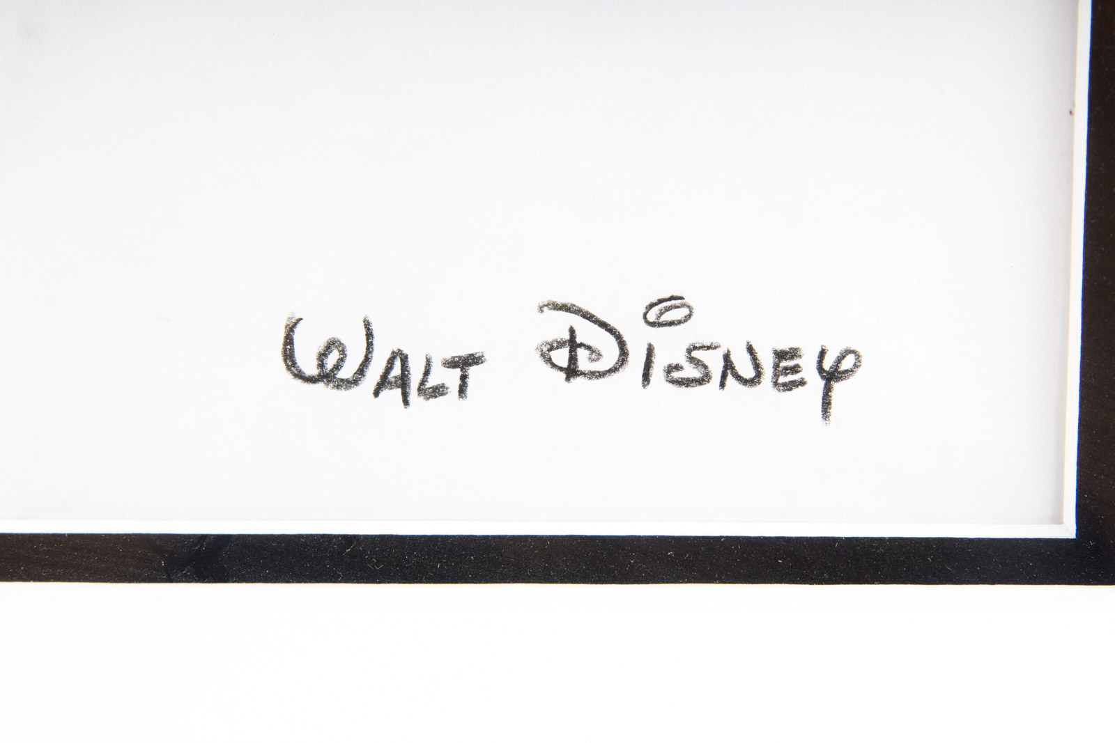 Paul Carlson Hand Painted 1980s Piglet "Winnie the Pooh" Animation Cel and Preparatory Drawing with Facsimile Walt Disney Signature