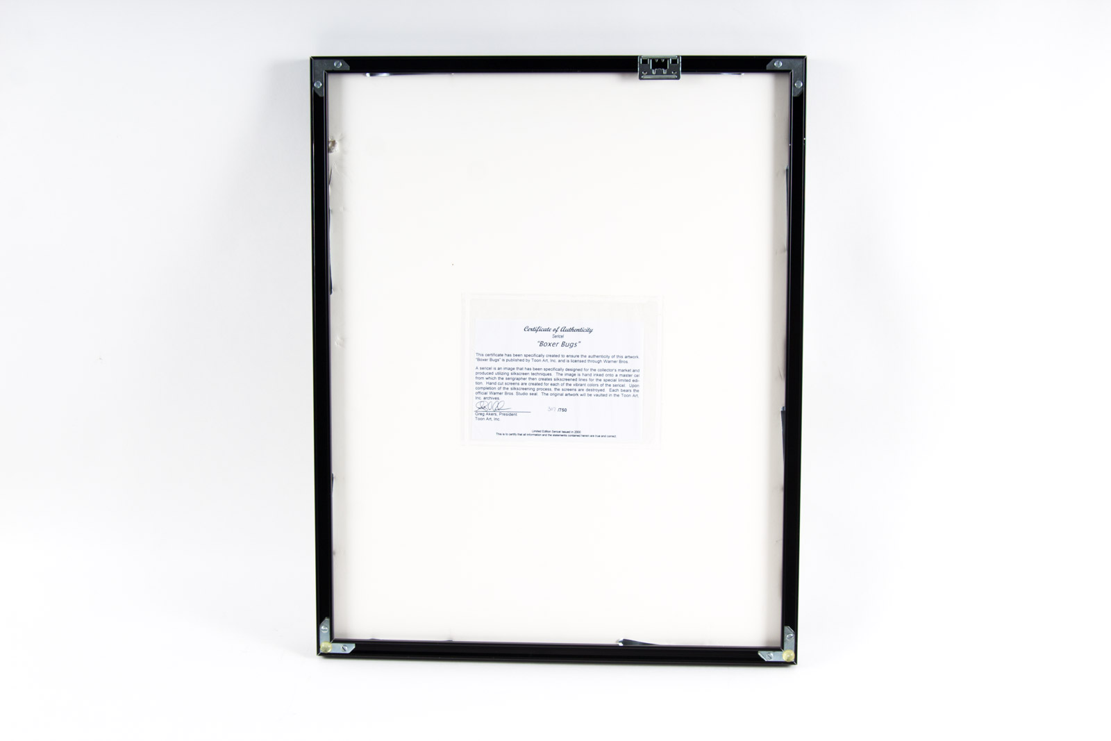 Boxing Themed Looney Tunes "Boxer Bugs" Animation Sericel