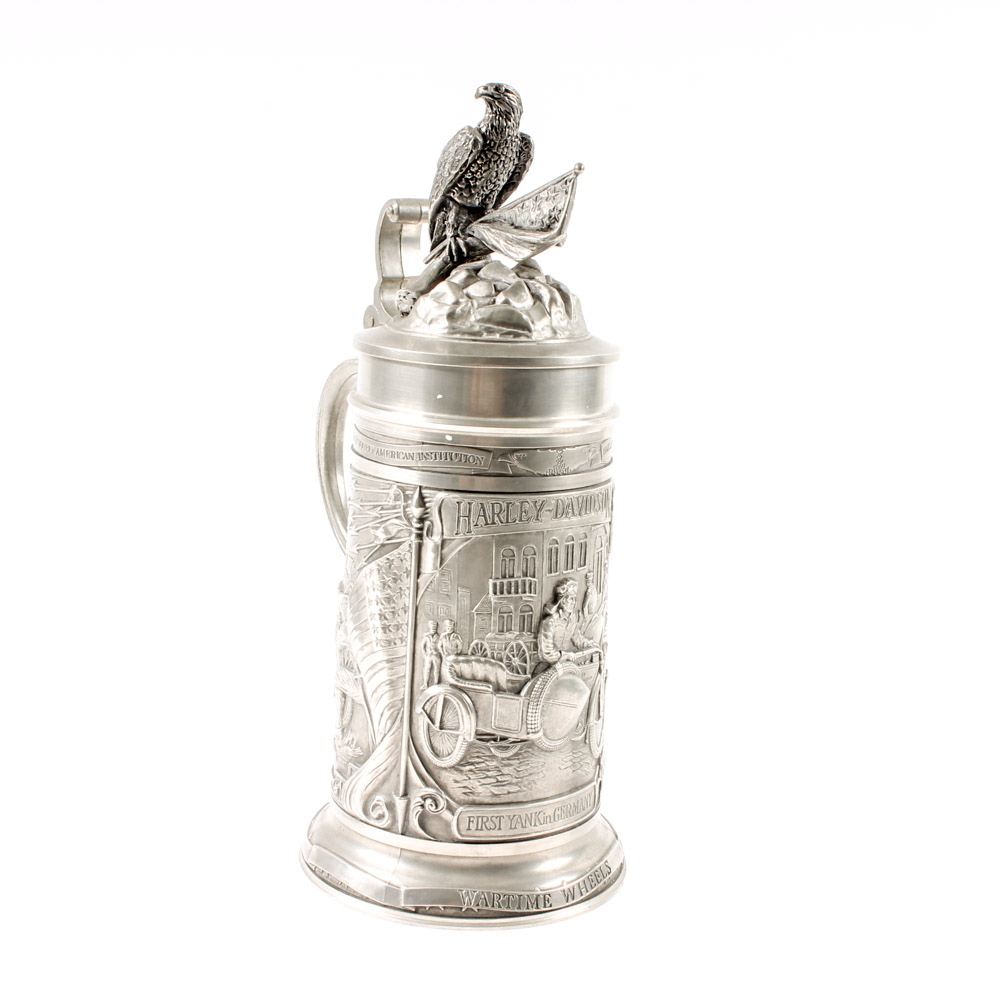 Vintage Harley-Davidson Gerz German Pewter Stein