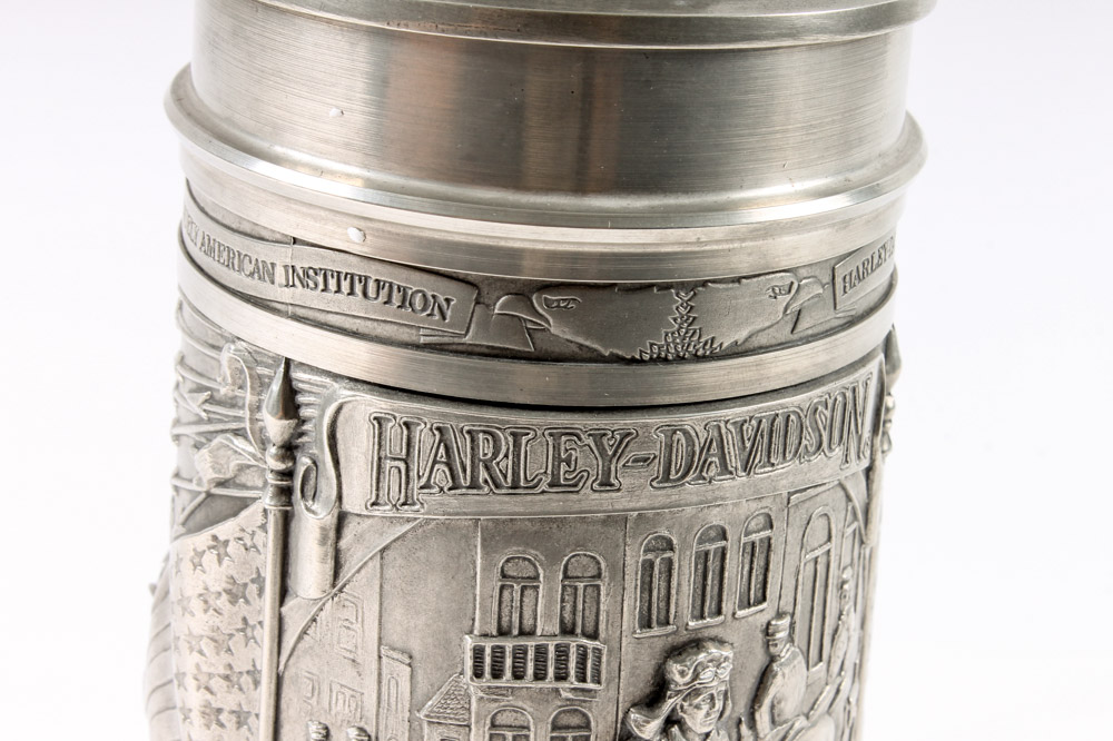 Vintage Harley-Davidson Gerz German Pewter Stein