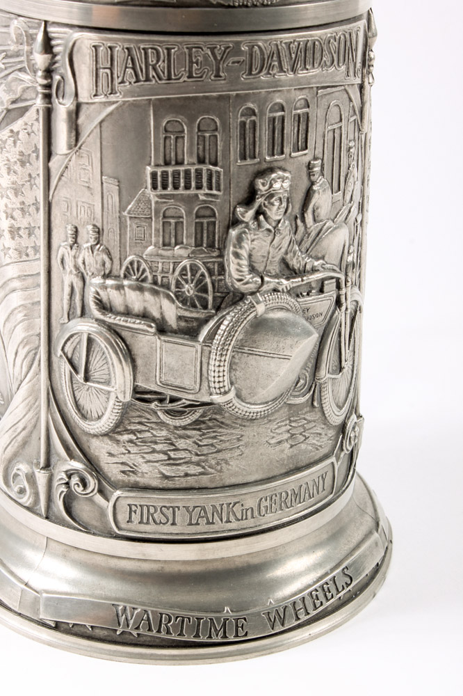 Vintage Harley-Davidson Gerz German Pewter Stein