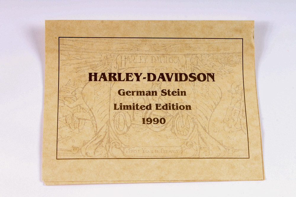 Vintage Harley-Davidson Gerz German Pewter Stein