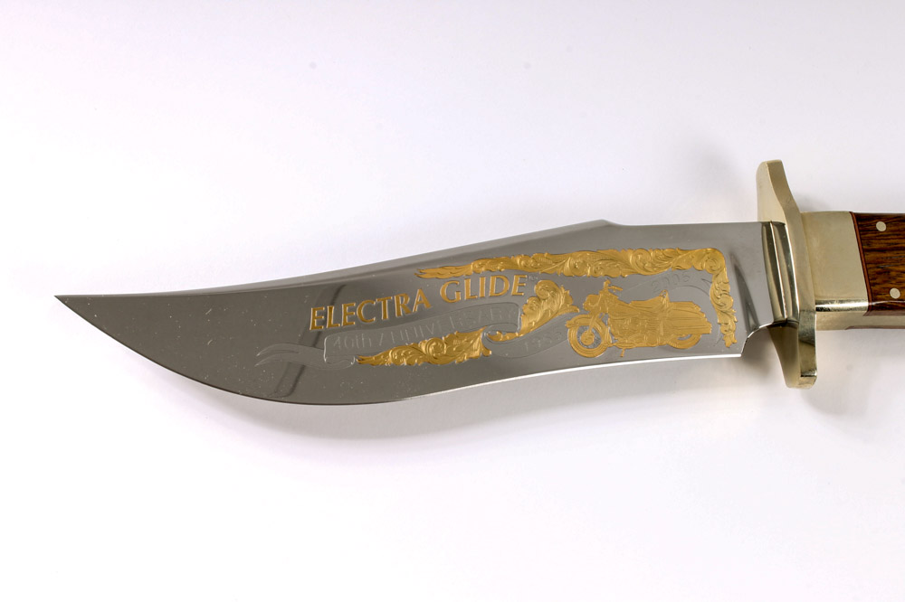Harley-Davidson "Electra Glide" 40th Anniversary Knife