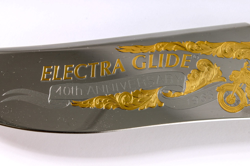 Harley-Davidson "Electra Glide" 40th Anniversary Knife