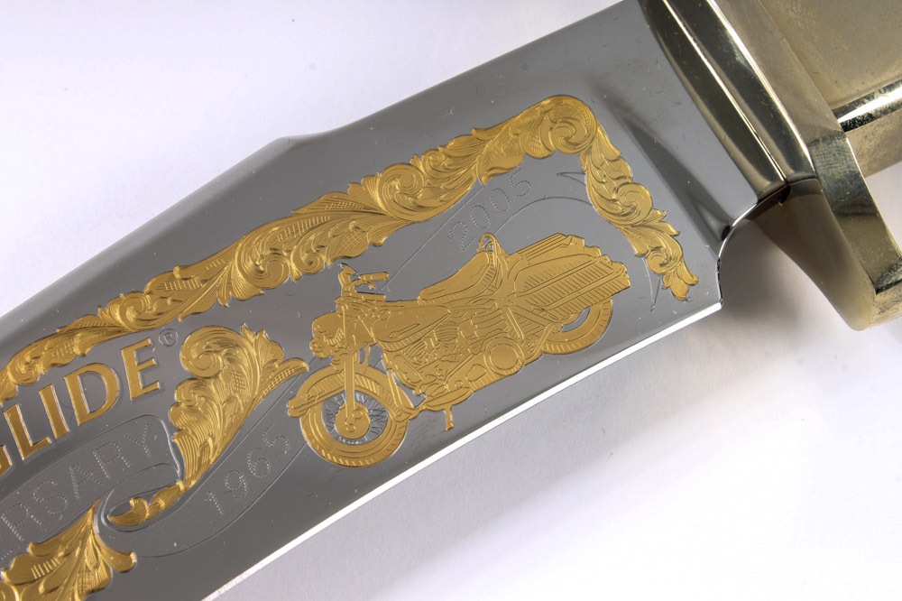 Harley-Davidson "Electra Glide" 40th Anniversary Knife