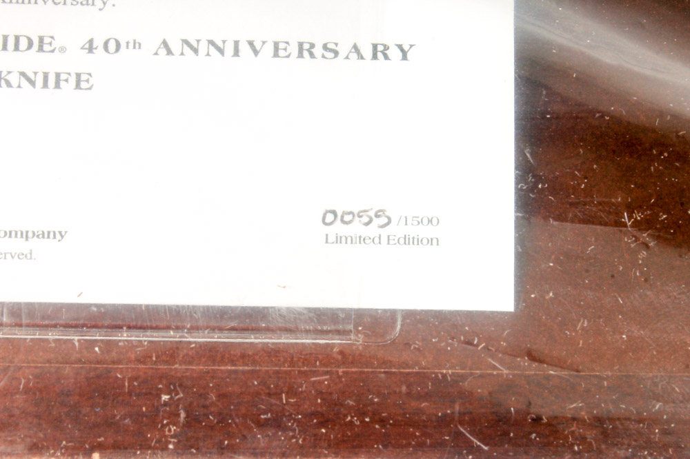 Harley-Davidson "Electra Glide" 40th Anniversary Knife