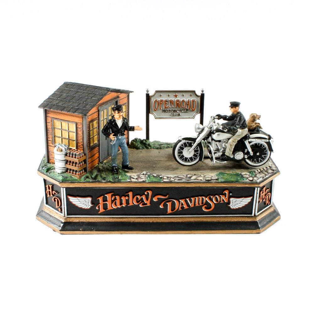 Harley-Davidson Mechanical Coin Bank
