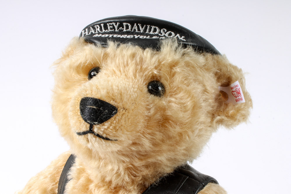 Steiff Teddy Bear Harley-Davidson 100th Anniversary Edition