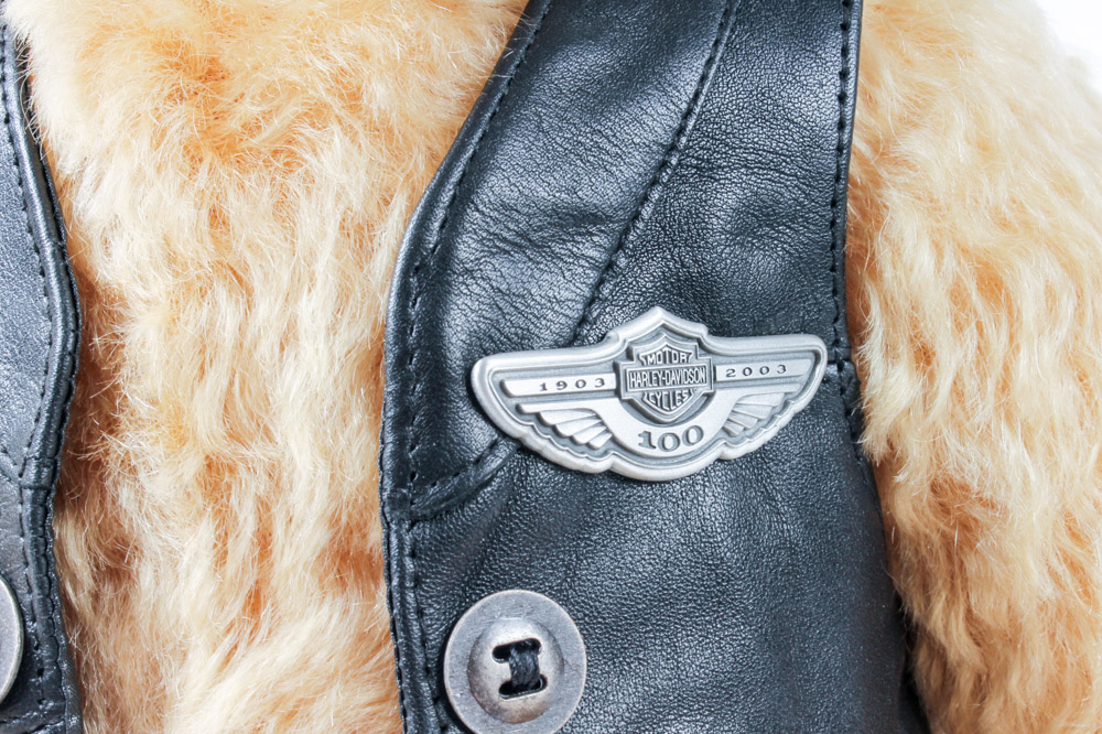 Steiff Teddy Bear Harley-Davidson 100th Anniversary Edition