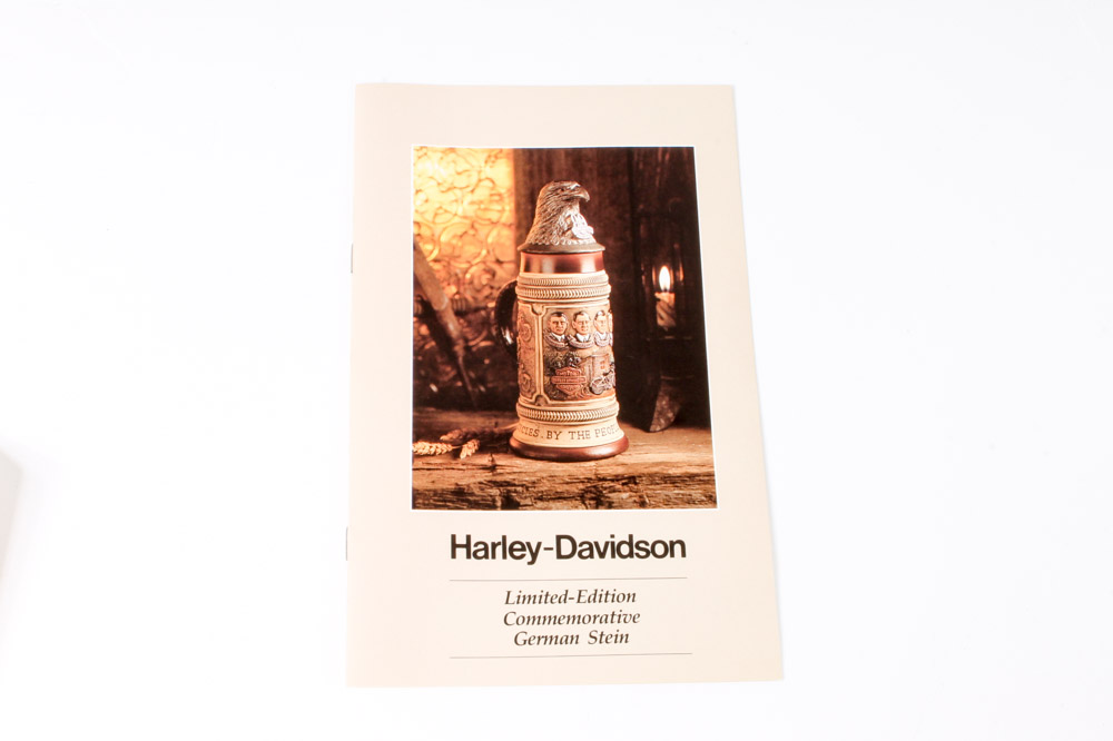 Limited Edition Harley-Davidson 80th Anniversary Commemorative German Stein