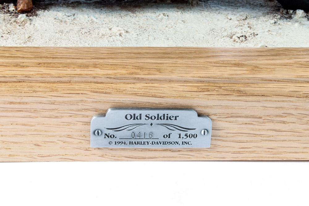 "Old Soldier" Harley-Davidson Figurine