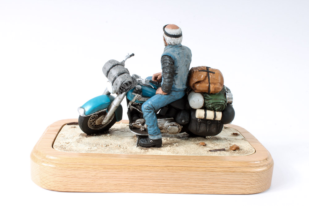 "Old Soldier" Harley-Davidson Figurine