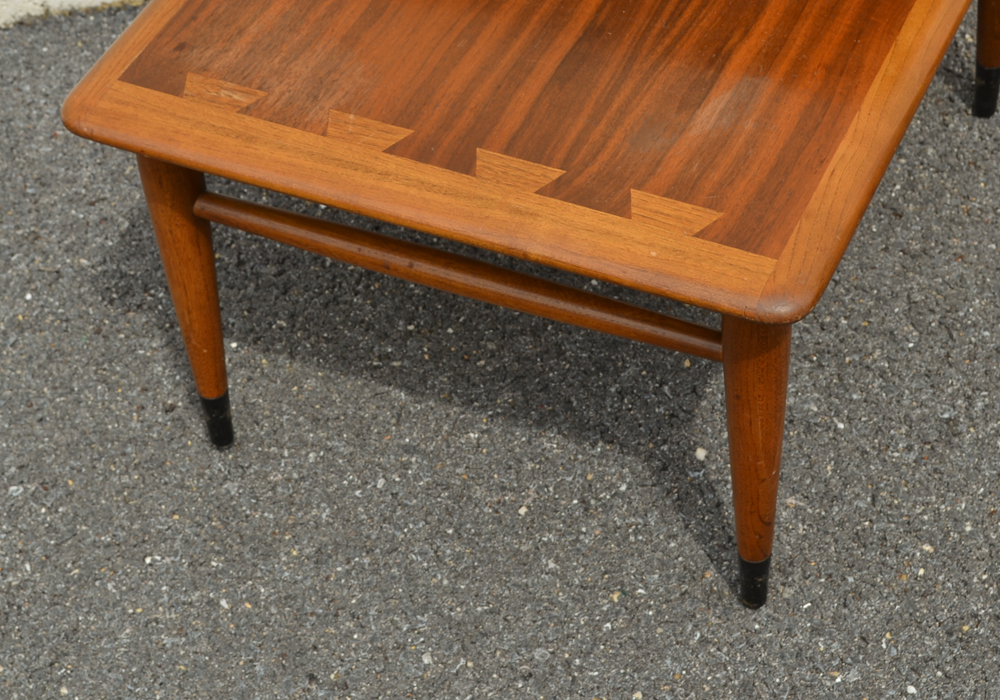 Mid Century Modern "Acclaim" Stepback Lamp Table by Lane