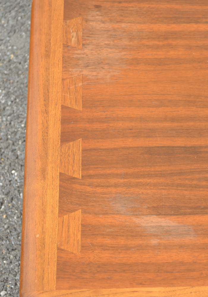 Mid Century Modern "Acclaim" Stepback Lamp Table by Lane