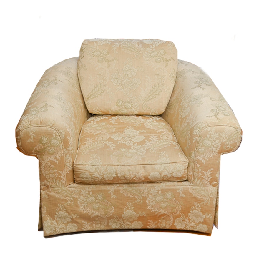 Floral Brocade Armchair by Century Furniture