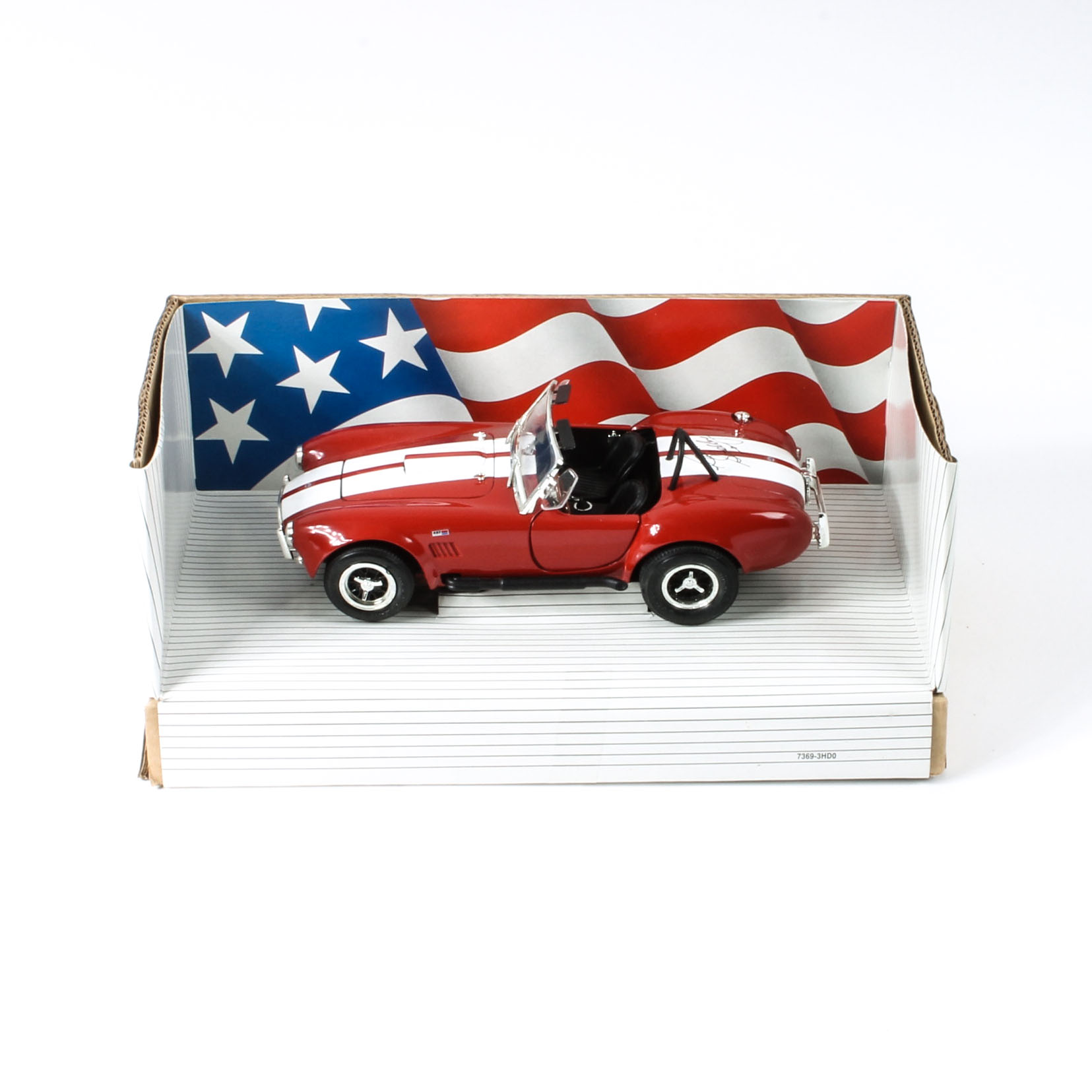Carroll Shelby Autographed 1/18" Scale Model Shelby Cobra 427 S/C