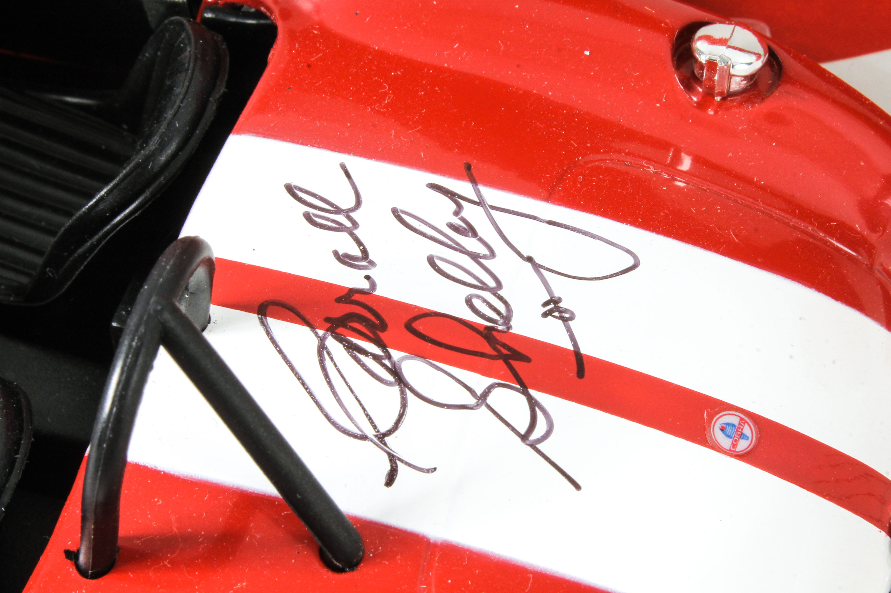 Carroll Shelby Autographed 1/18" Scale Model Shelby Cobra 427 S/C