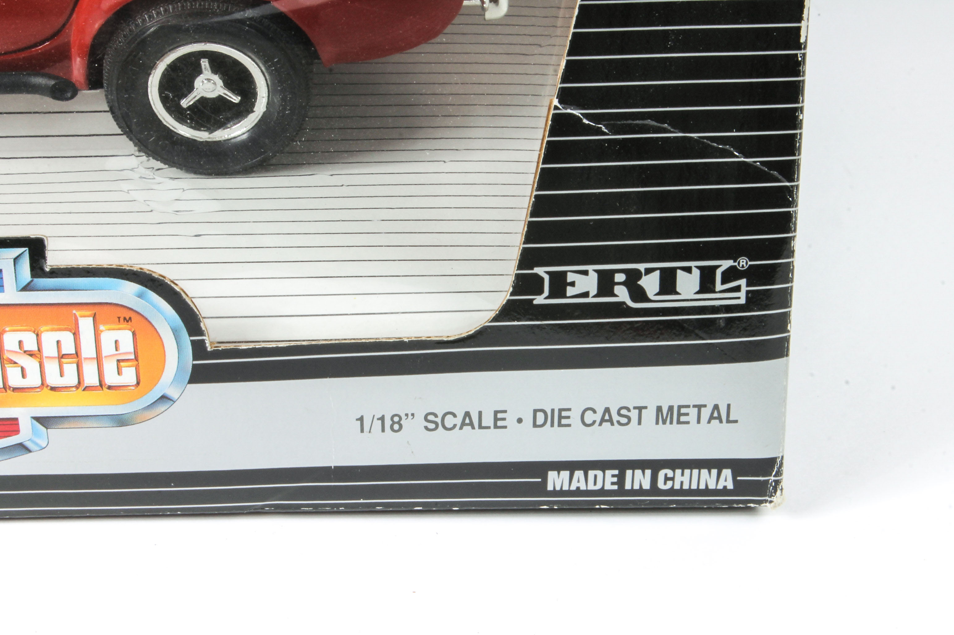 Carroll Shelby Autographed 1/18" Scale Model Shelby Cobra 427 S/C