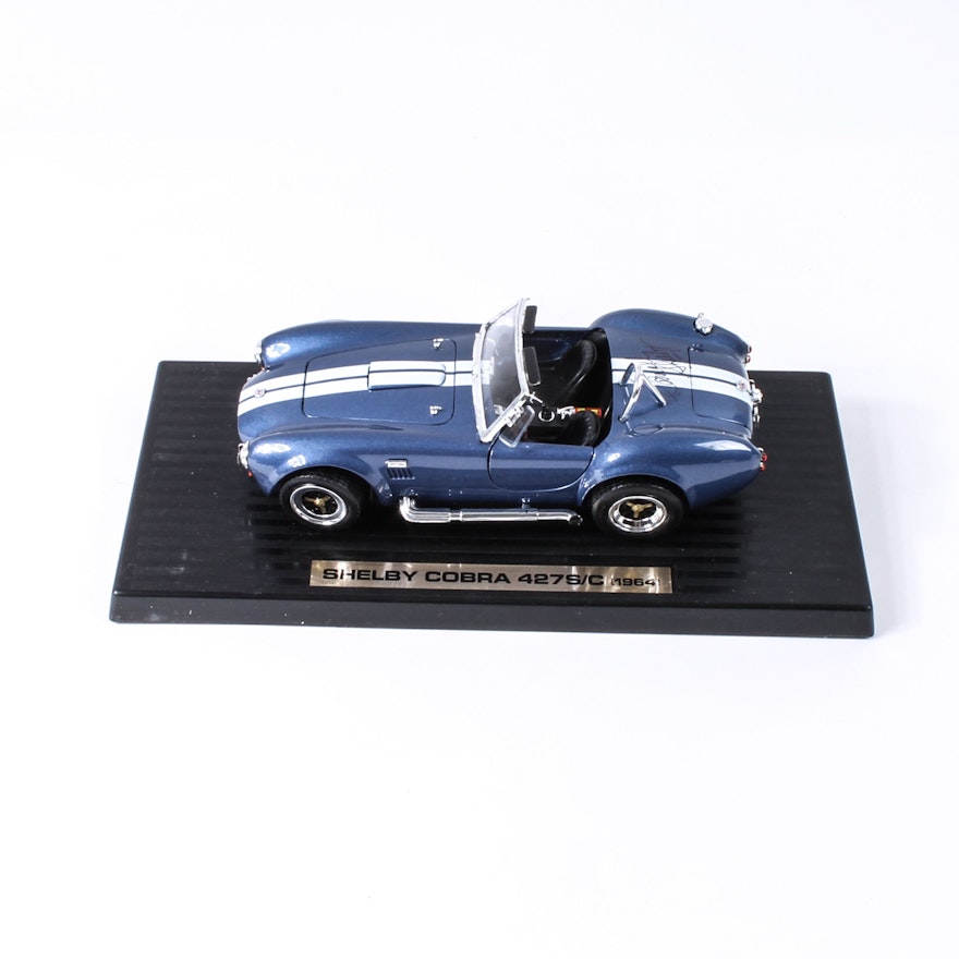 Carroll Shelby Autographed 1:18 Scale Model Shelby Cobra