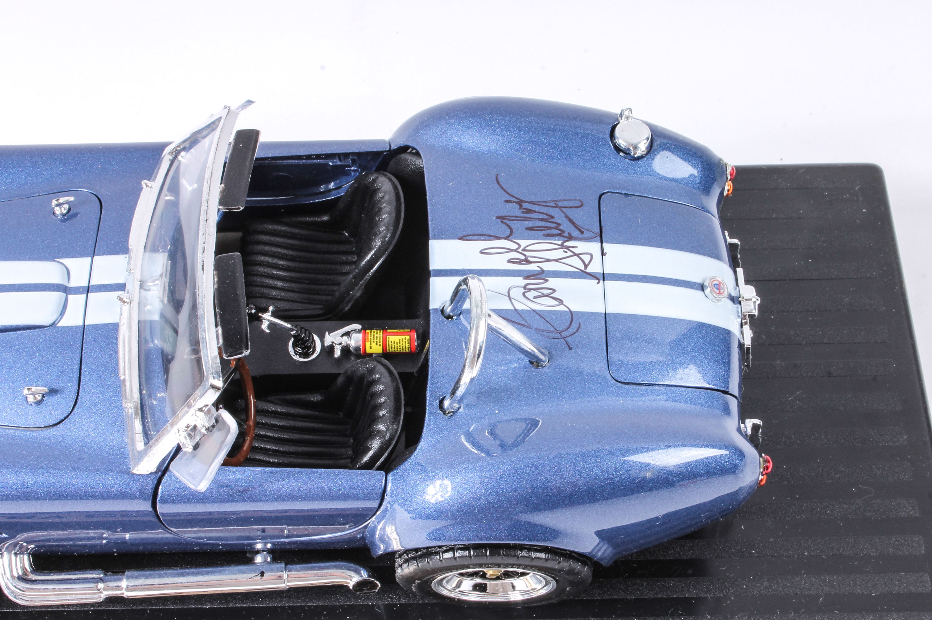 Carroll Shelby Autographed 1:18 Scale Model Shelby Cobra