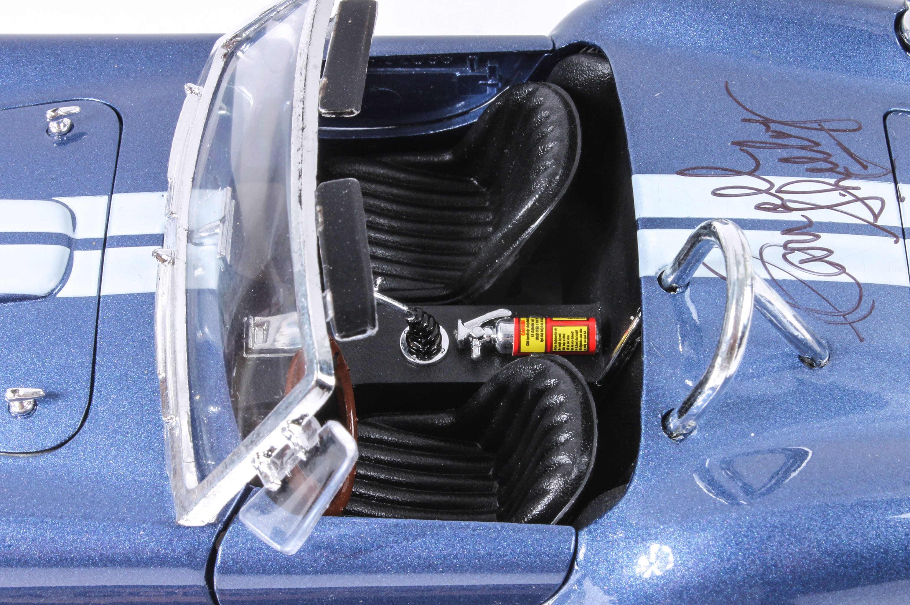 Carroll Shelby Autographed 1:18 Scale Model Shelby Cobra
