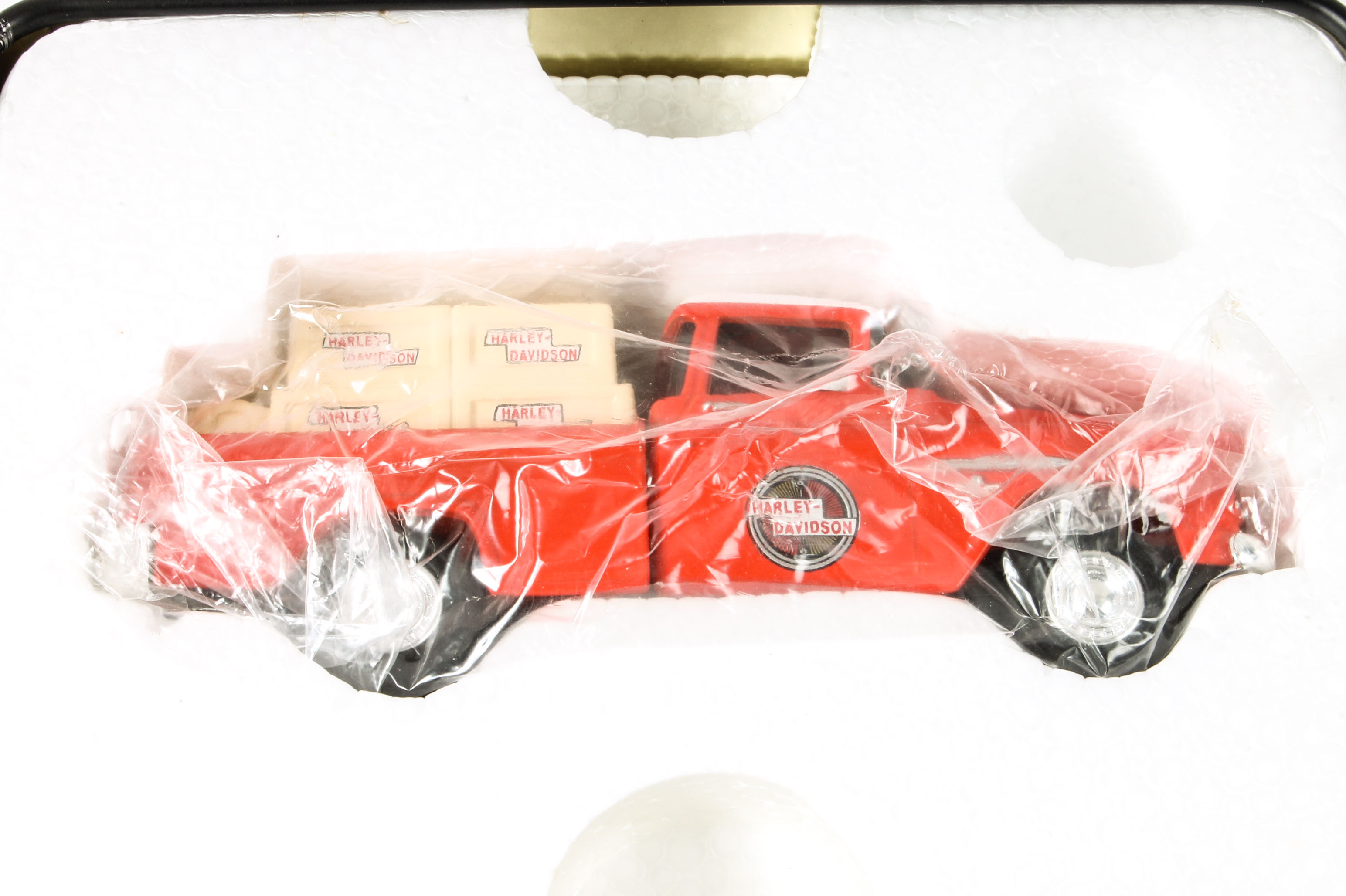 Collection of Harley-Davidson Branded Die-Cast Vehicle Dime Banks