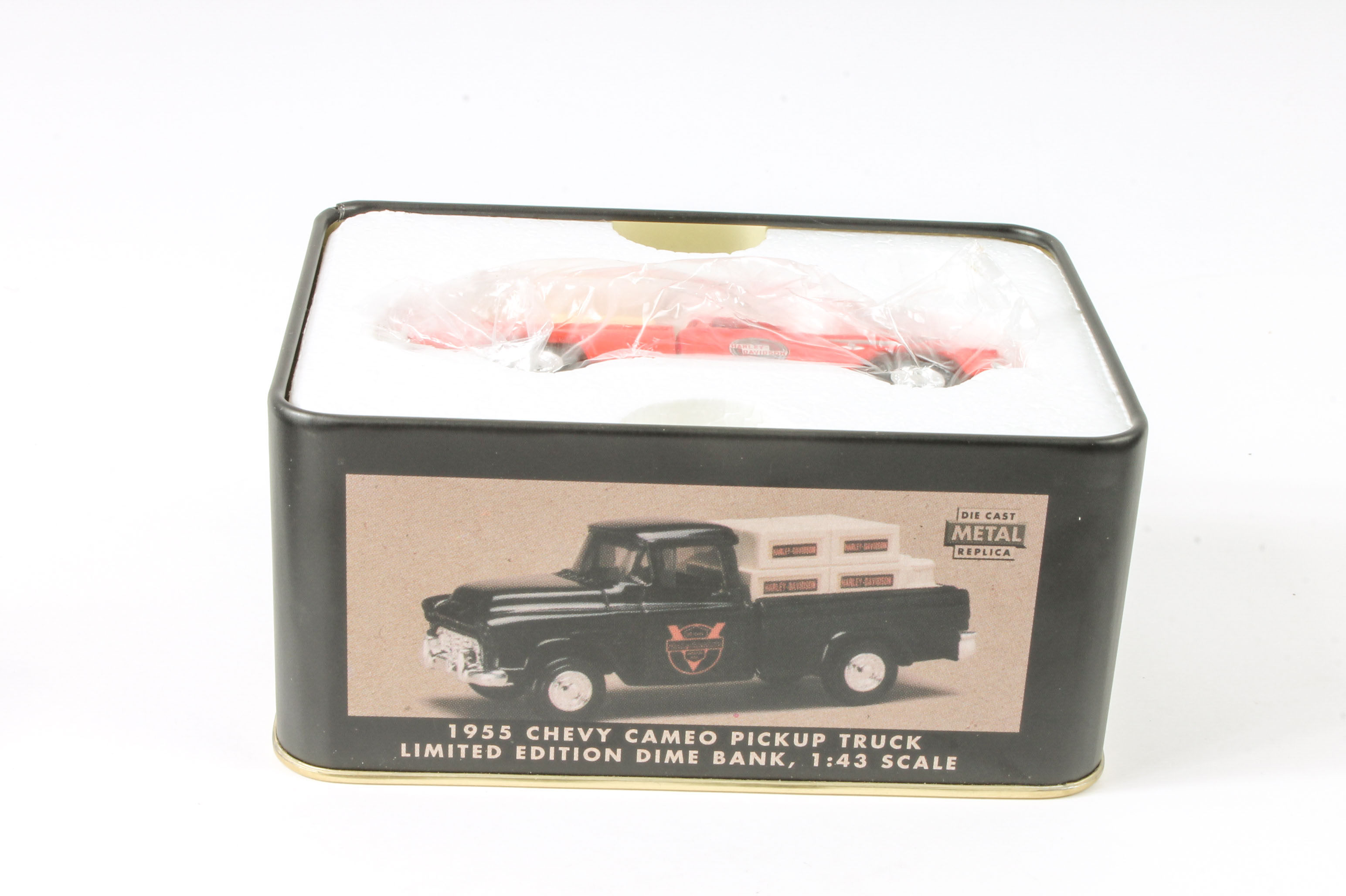 Collection of Harley-Davidson Branded Die-Cast Vehicle Dime Banks