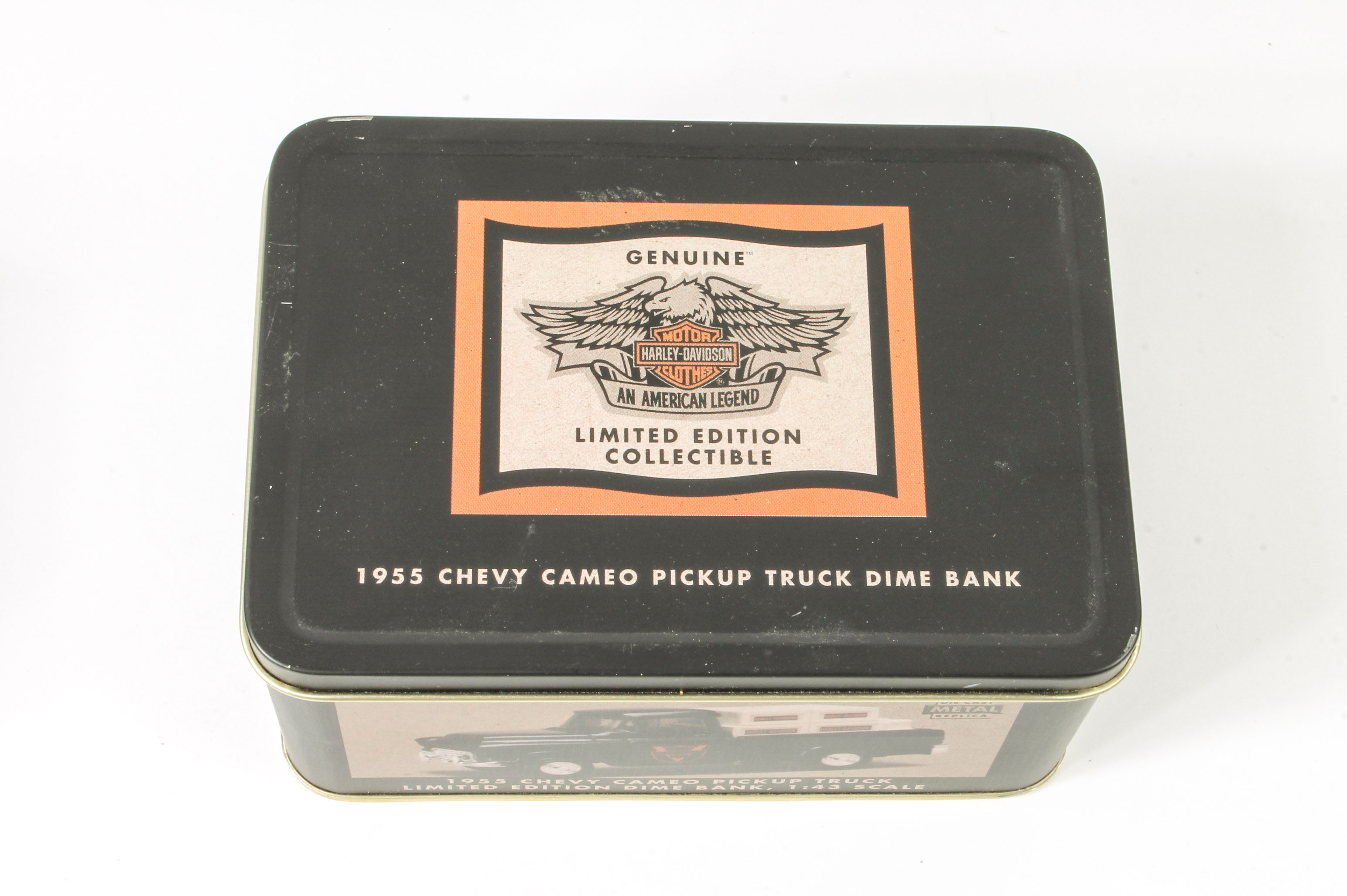 Collection of Harley-Davidson Branded Die-Cast Vehicle Dime Banks
