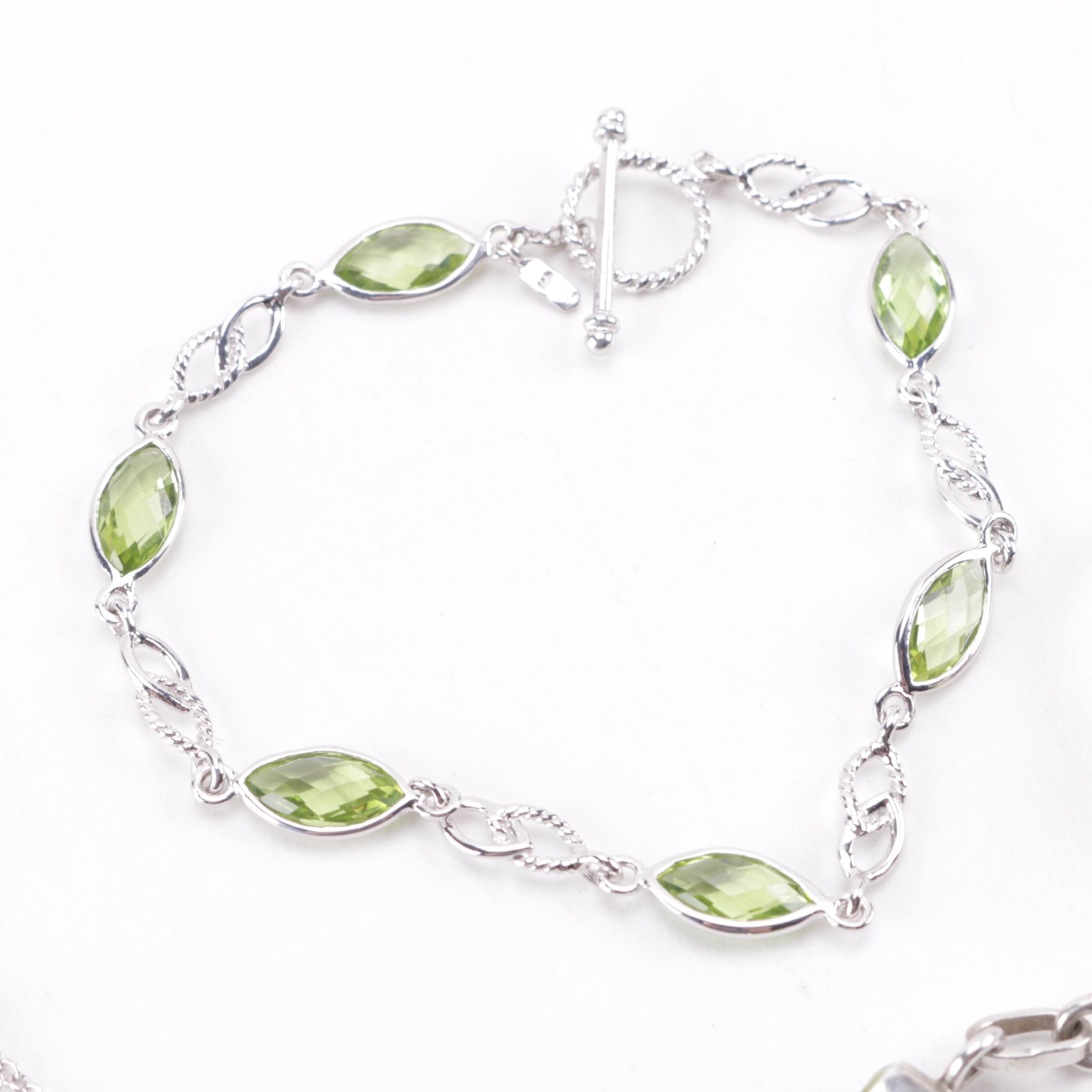 Sterling Silver and Gemstone Jewelry