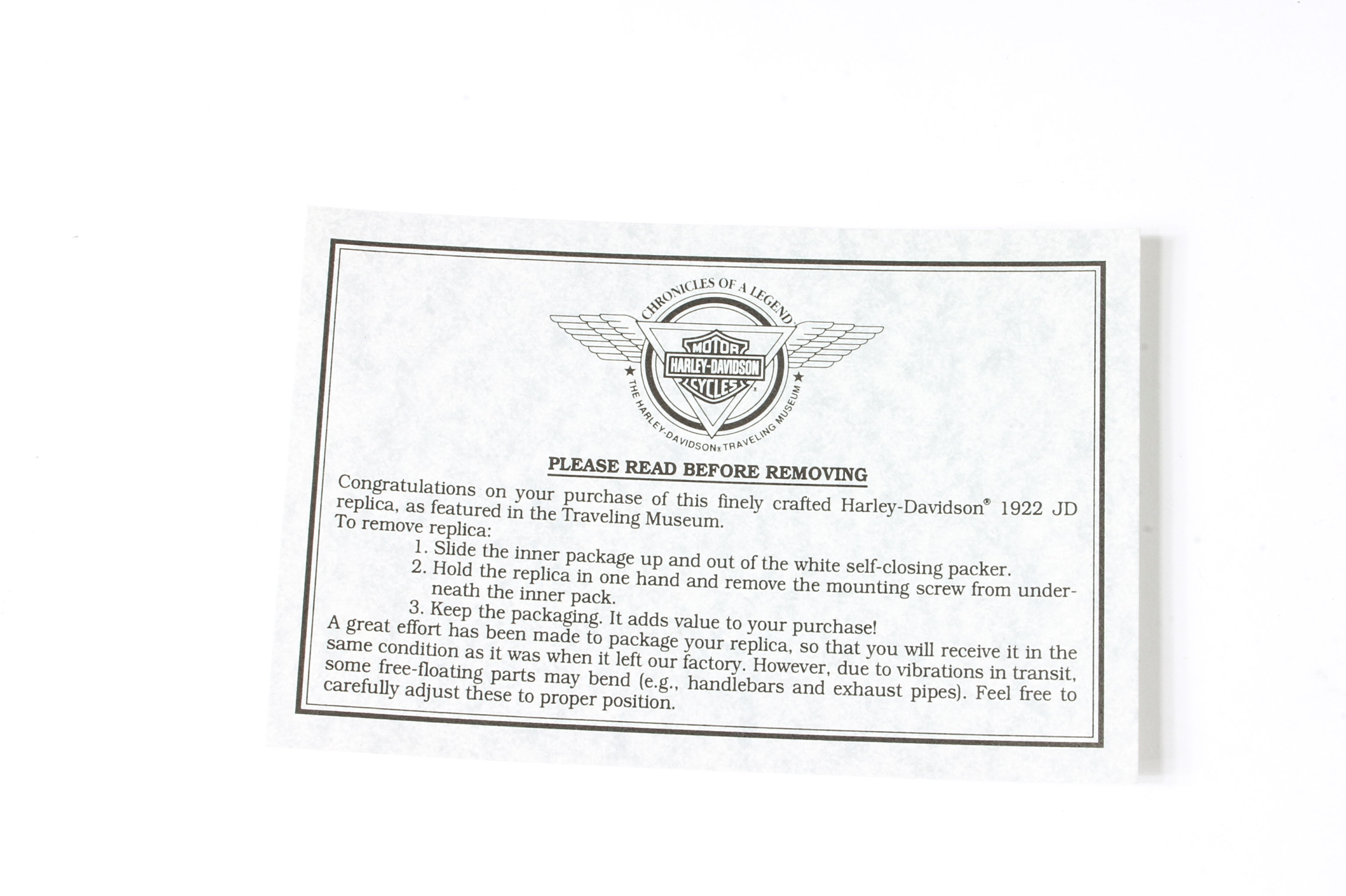 Harley-Davidson Pewter Figures