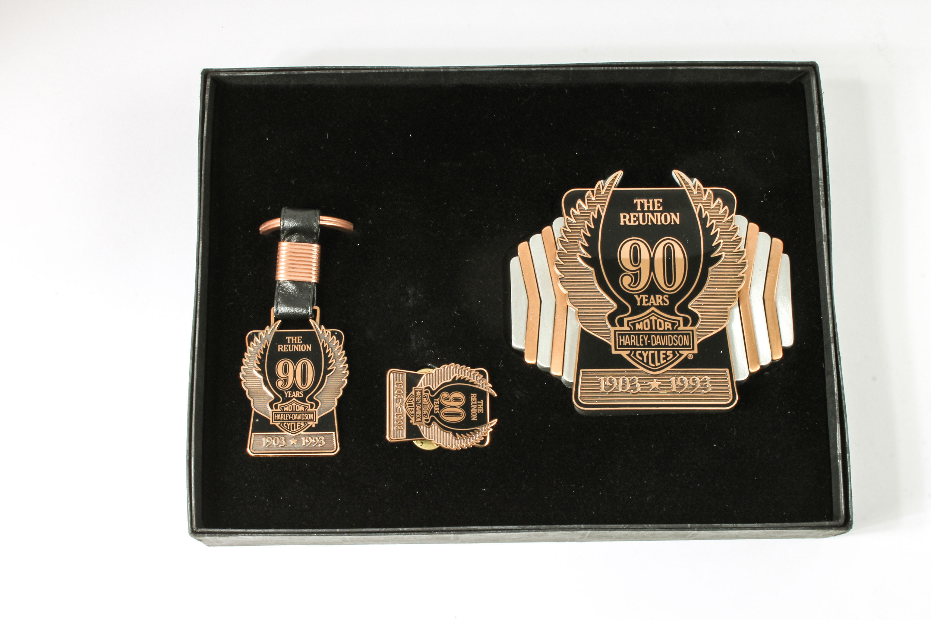 Collection of Harley-Davidson 100th Anniversary Memorabilia