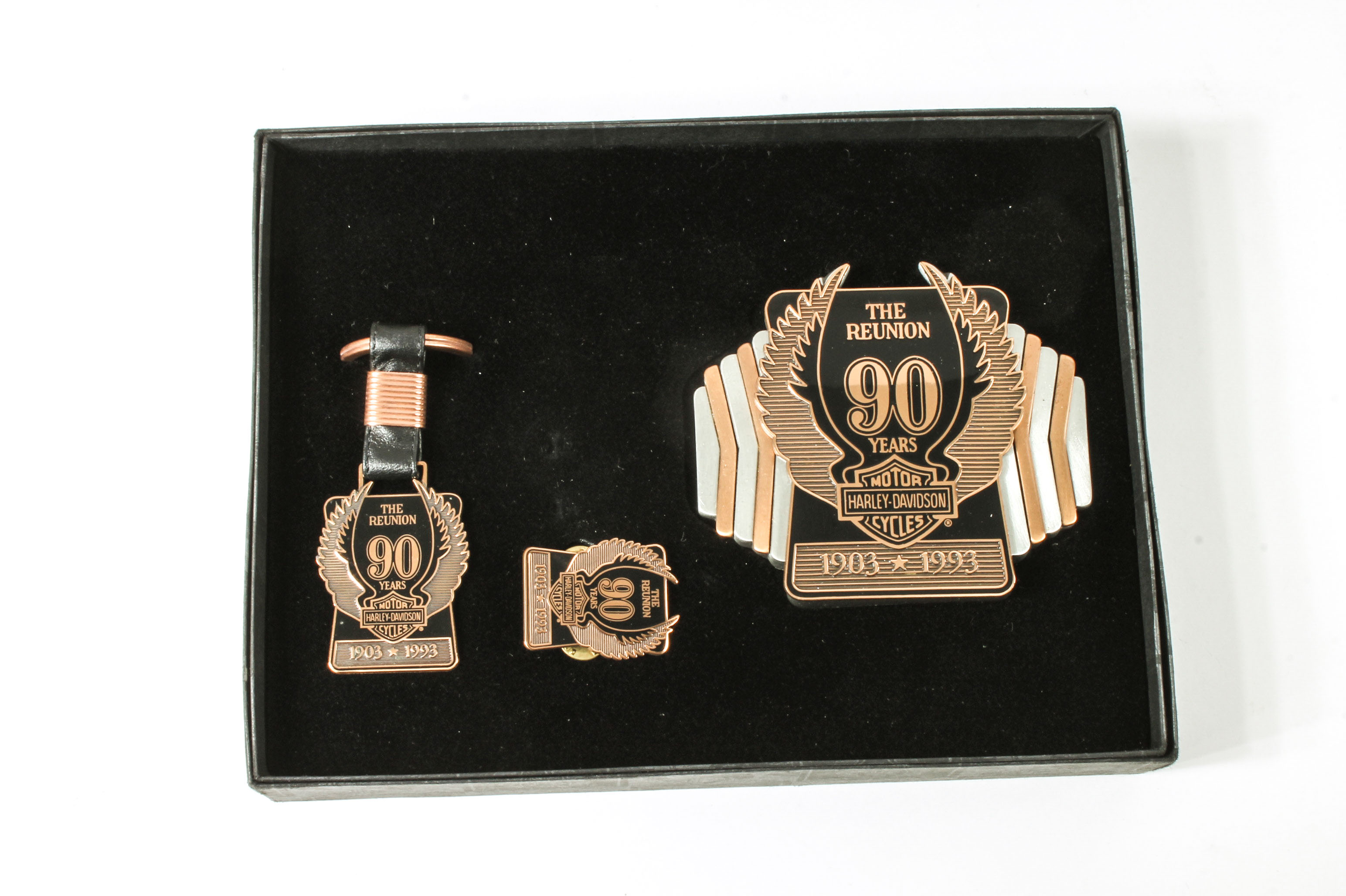 Collection of Harley-Davidson 100th Anniversary Memorabilia