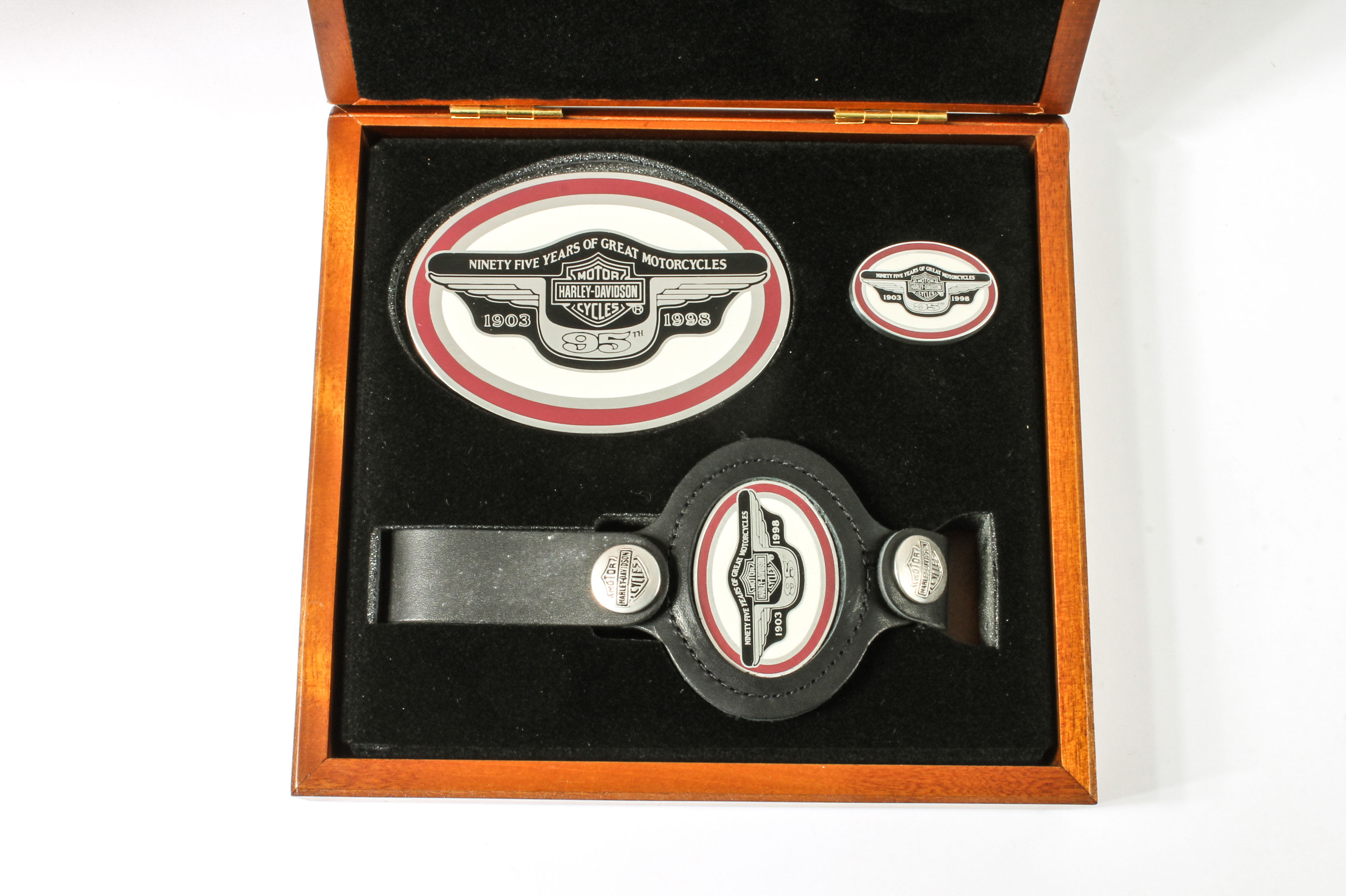 Collection of Harley-Davidson 100th Anniversary Memorabilia