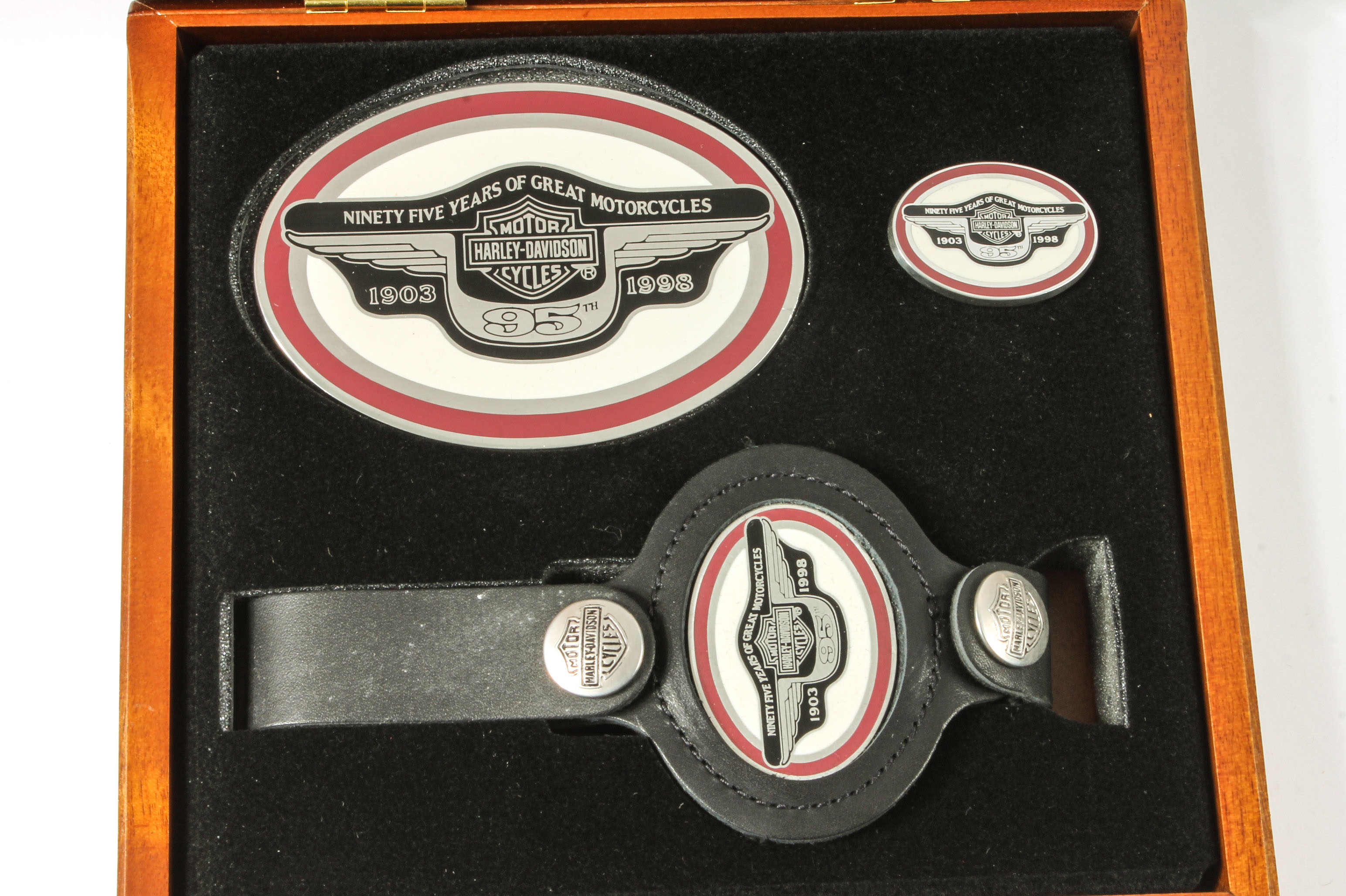 Collection of Harley-Davidson 100th Anniversary Memorabilia
