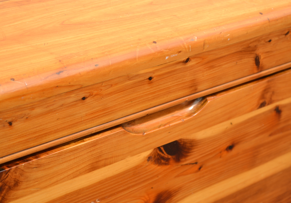 Vintage Red Cedar Chest by Seaburg