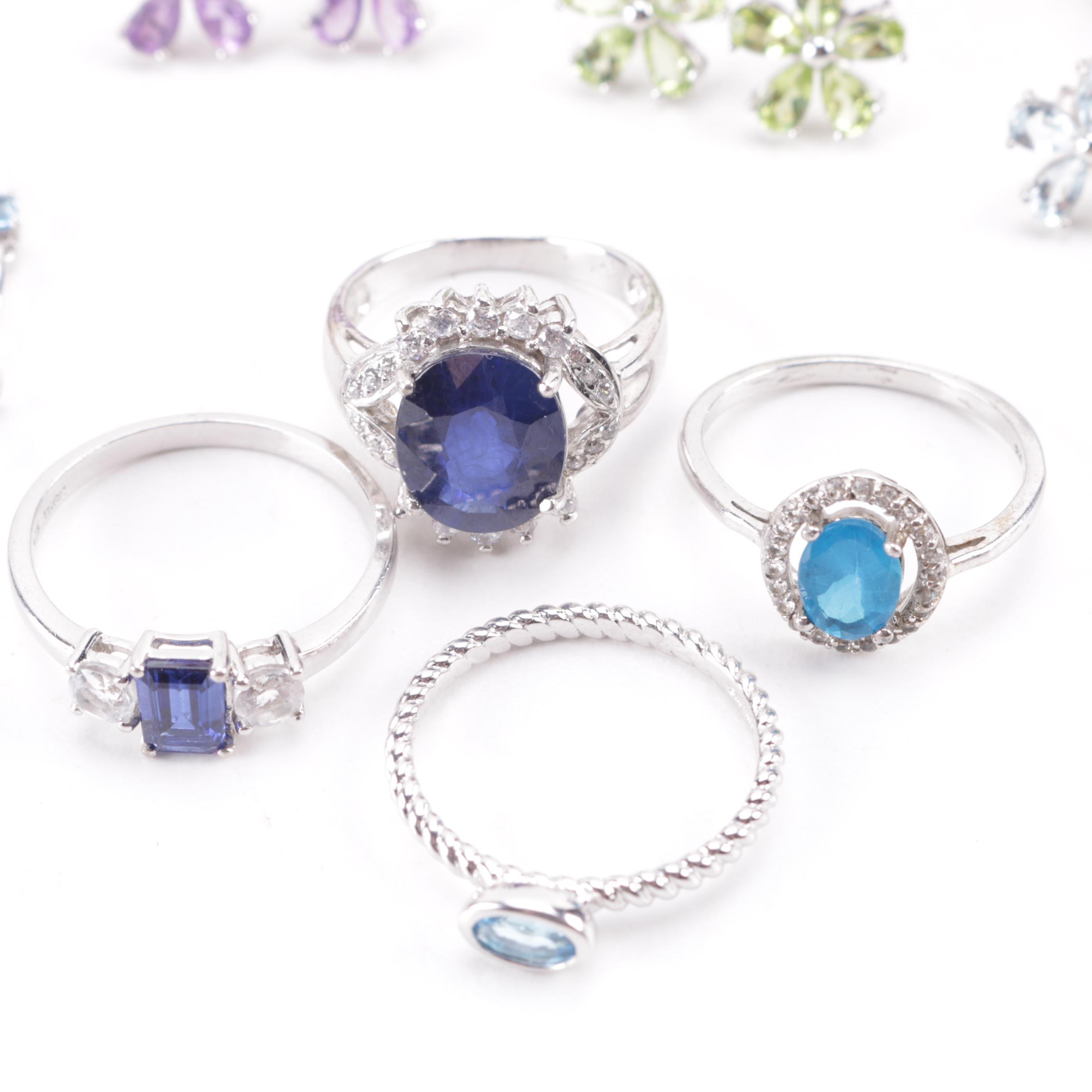Sterling Silver and Gemstone Jewelry