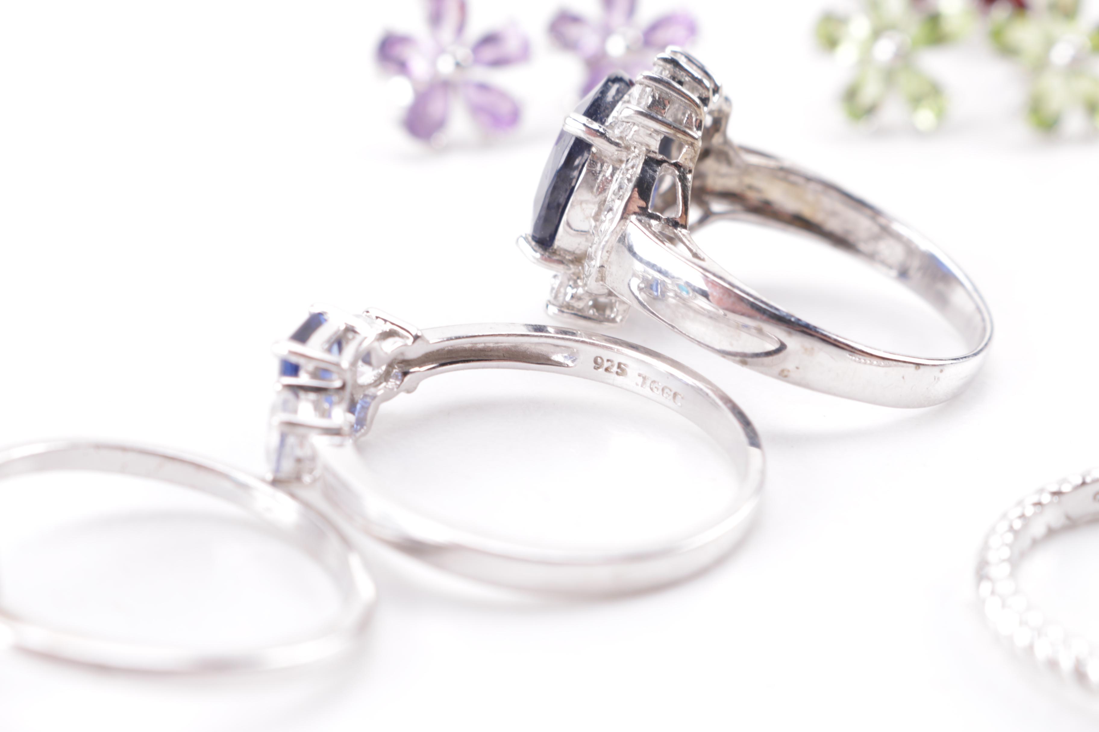 Sterling Silver and Gemstone Jewelry