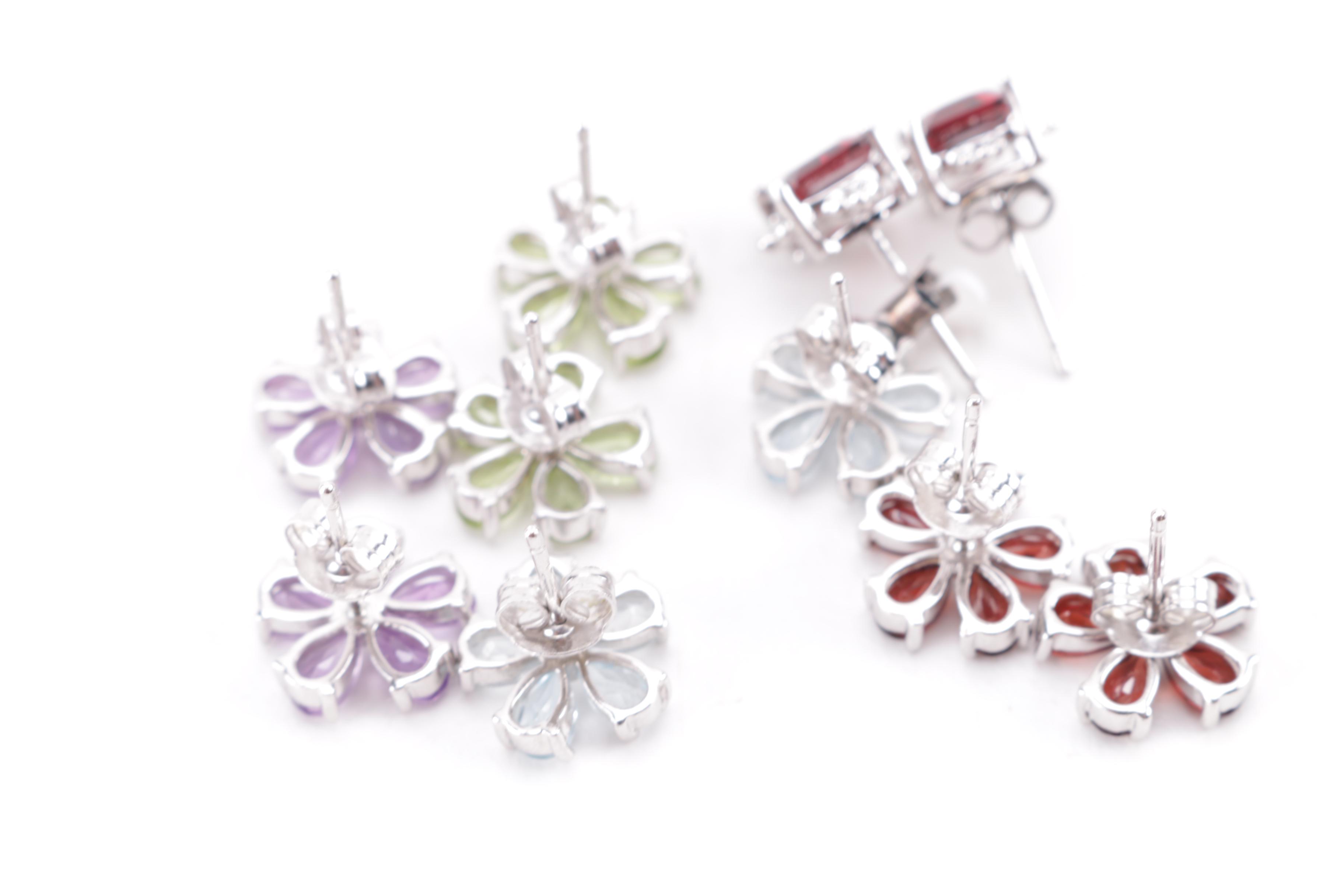 Sterling Silver and Gemstone Jewelry