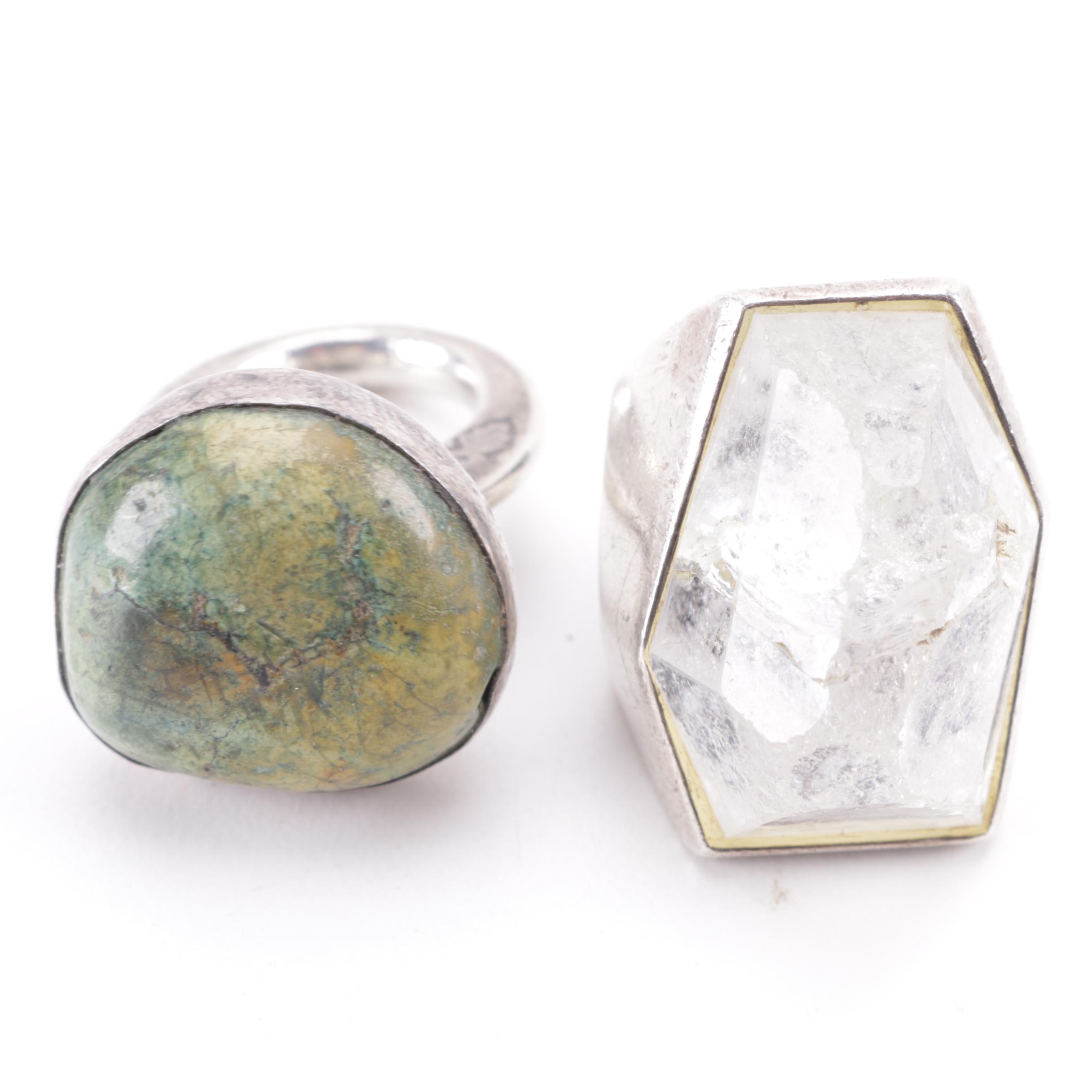 Sterling and Stone Jewelry